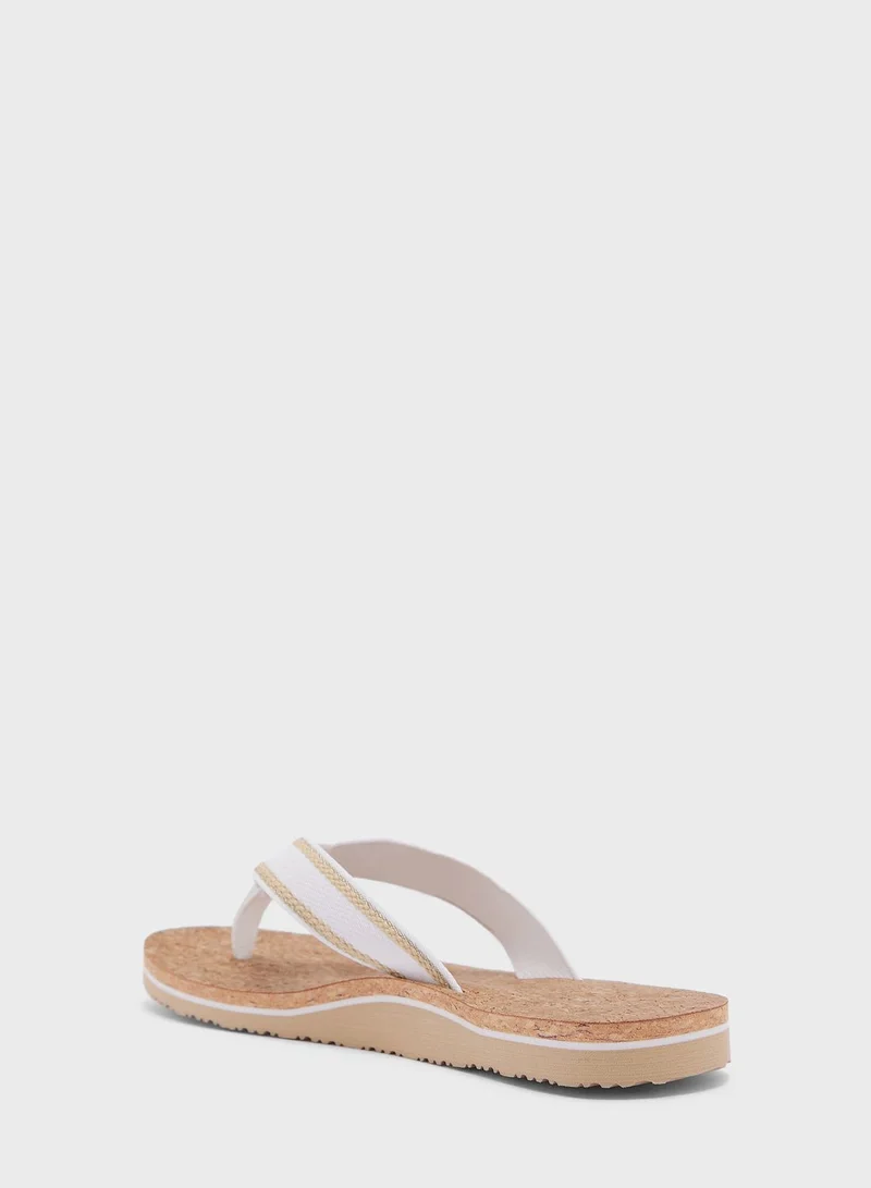 TOMMY HILFIGER Cork Beach Flat Sandals