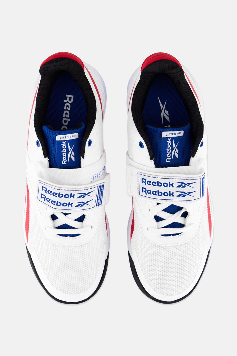 Reebok Men Lifter PR Lace Up Training Shoes, White - Image 3