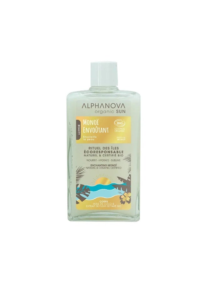 Alphanova Sun Monoï Envoûtant Bio 100 ml - Image 1