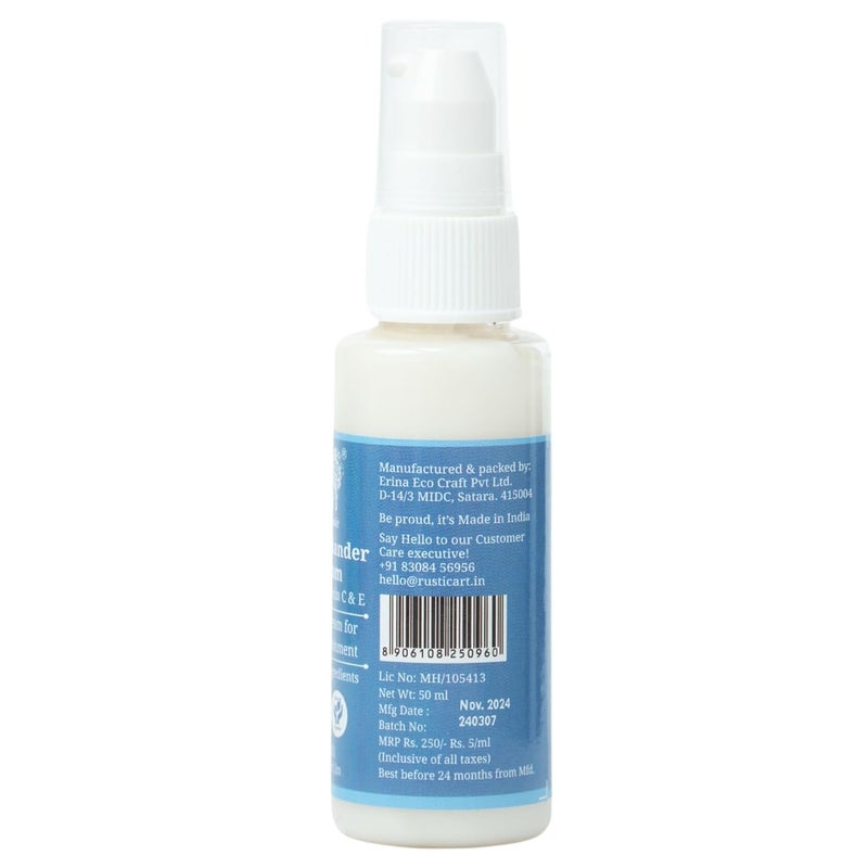 Rustic Art Rustic Art Coconut Coriander Hair Cream with Vitamin C For Straight Curly Wavy Frizzy All Hair Types Daily Use Styling For Men Women Kids 50ml - Image 4
