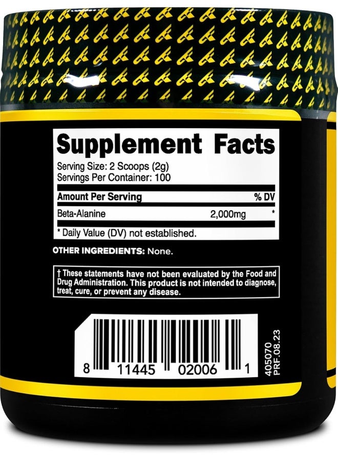 Primaforce Beta Alanine Powder, Unflavored, 200 Grams - Image 4