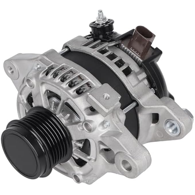 KUSATEC 27060-0T240 New Alternator Fit for Toyota Corolla 2014 2015 2016 2017 2018 2019 L4 1.8L; 12V 120A Replacement OE# 11776 104211-3300 - Image 1