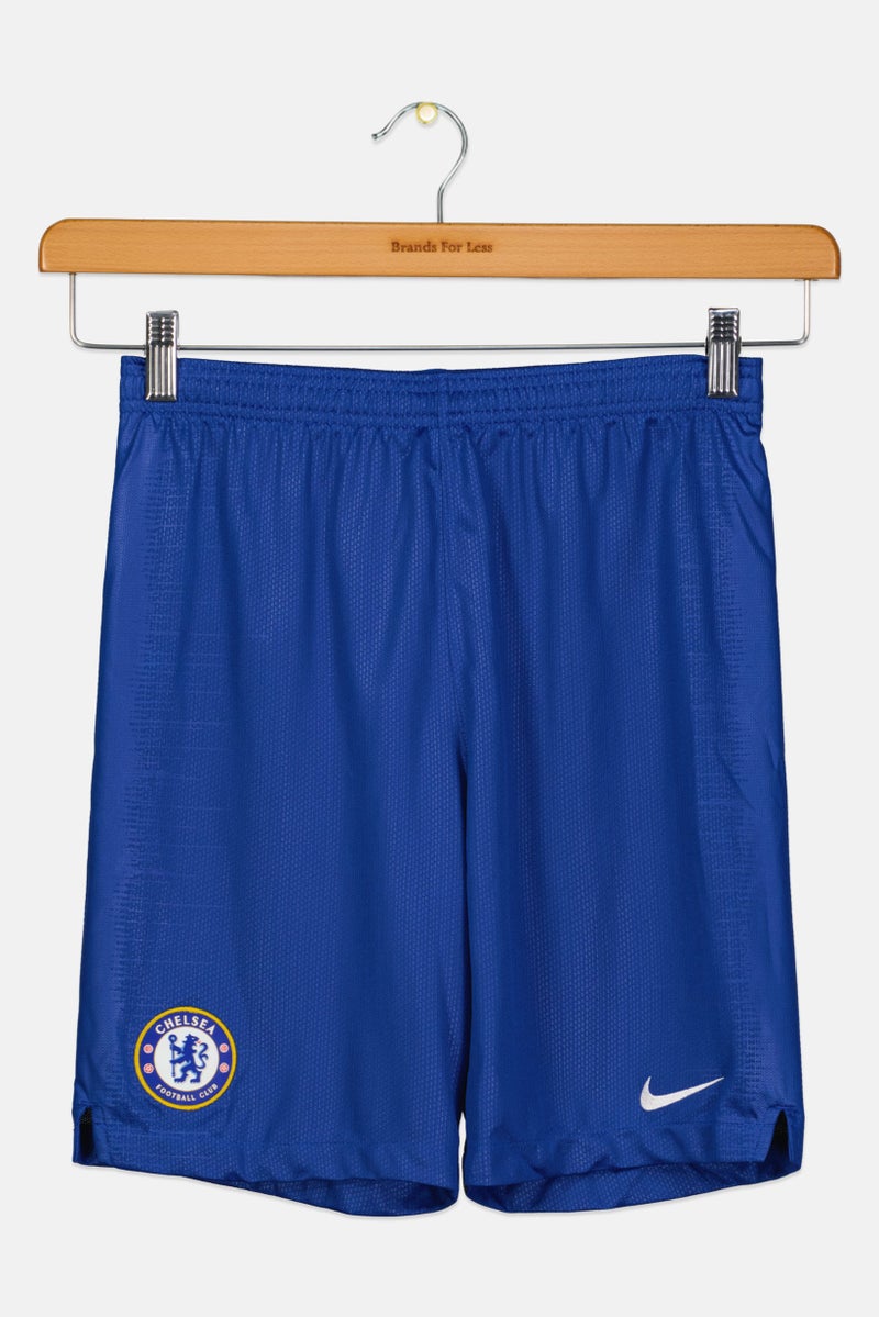 Nike Kids Boy Dri Fit Football Shorts, Blue - Image 1