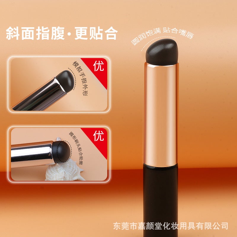 Internet Celebrity Explosive Silicone Cosmetic Brush Silicone Lipstick Brush Q Soft Finger Mini Portable Lip Brush Beauty Tool - Image 3