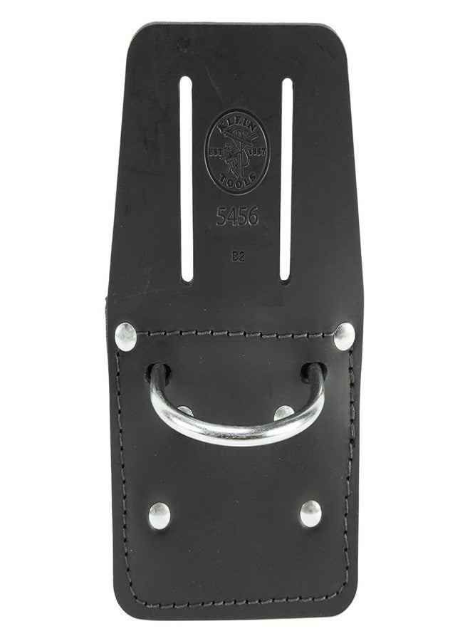كلاين تولز حامل مطرقة جلدي من Klein Tools 5456 مزود بوصلة مشقوقة وحلقة معدنية، أسود - Image 5