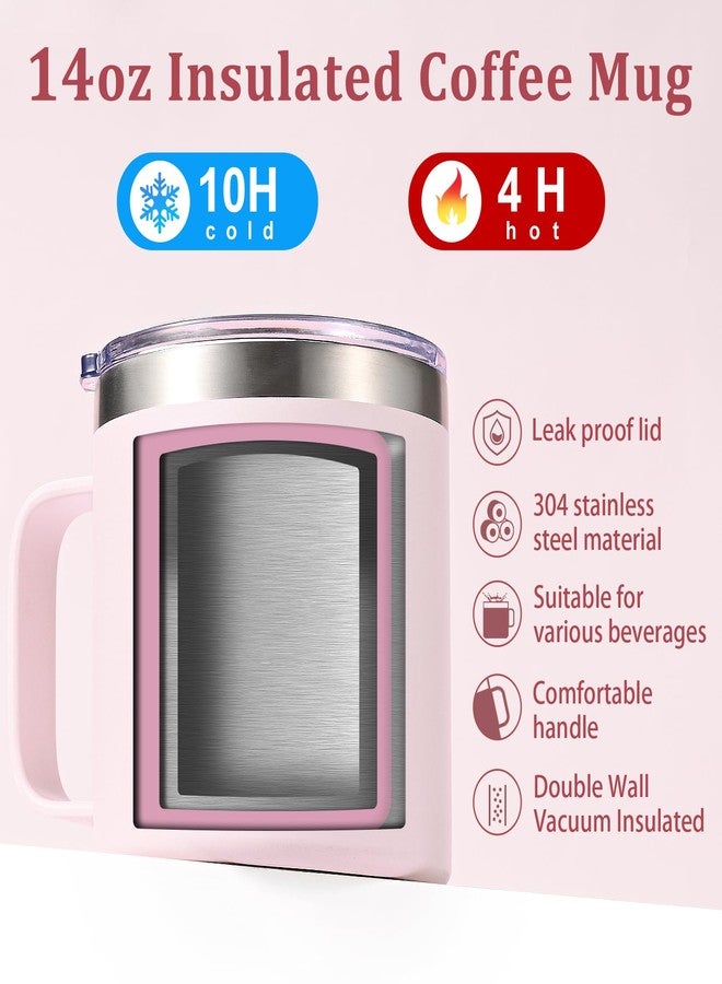Lifecapido Mothers Day Gifts for Mom, Mama Insulated Coffee Mug with Spoon 14 oz, Mom Birthday Christmas Retirement Gifts for Mama Mother - Image 2