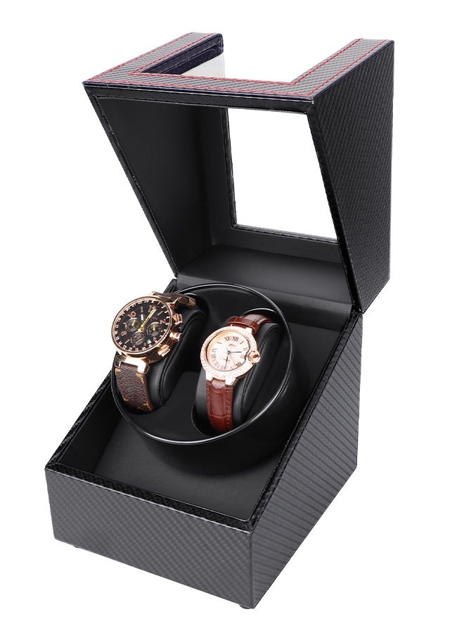 HomarKet Watch Winder for Automatic Watches,Automatic Watch Winder Box,Watches Organizer Storage for Women's and Men's Watches with Quiet Motor 4 Rotation Mode  - Image 1