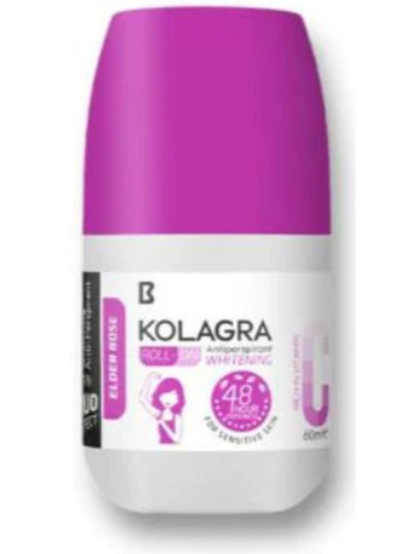 Kolagra deodorant Roll-on elder rose 60ml 1+1