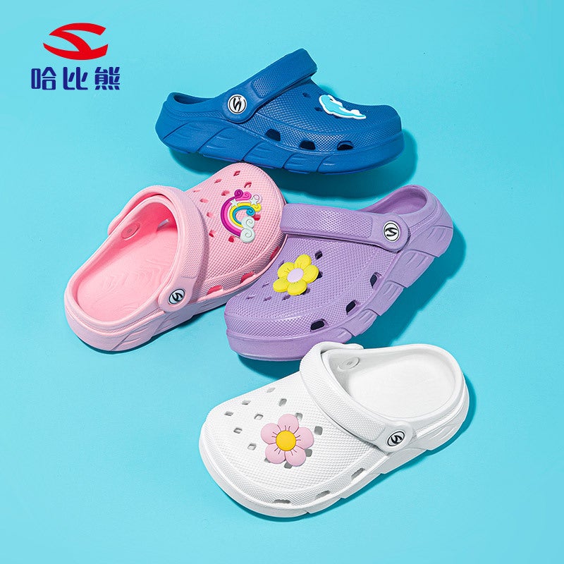 Habib Bear Genuine 2025 Summer Clogs Non-Slip Breathable Sports Sandals Toe Shoes Eva Cute Trendy - Image 5