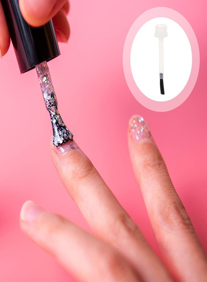 Beaupretty Nail Polish Replacement Brush: 20pcs Replacement Dipping Powder Brushes for Dipping Powder Nail Coat Top Coat Activator - Image 3