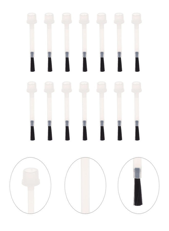 Beaupretty Nail Polish Replacement Brush: 20pcs Replacement Dipping Powder Brushes for Dipping Powder Nail Coat Top Coat Activator - Image 2