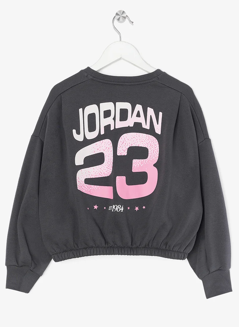 Jordan Jordan Kids Jumpman Club Pleated Fleece Crew