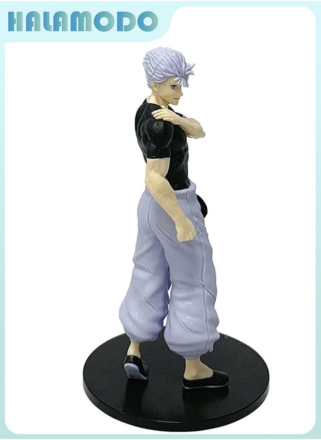 HALAMODO Jujutsu Kaisen Exquisitely Crafted 17.5cm Standing Gojo Satoru in Season 3 Anime Model for Desktop Decoration  - Image 3