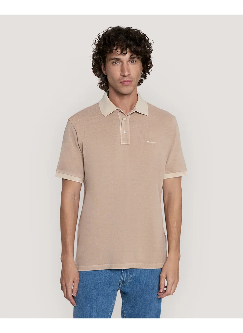 غانت Gant Sunfaded Piqué Polo Shirt
