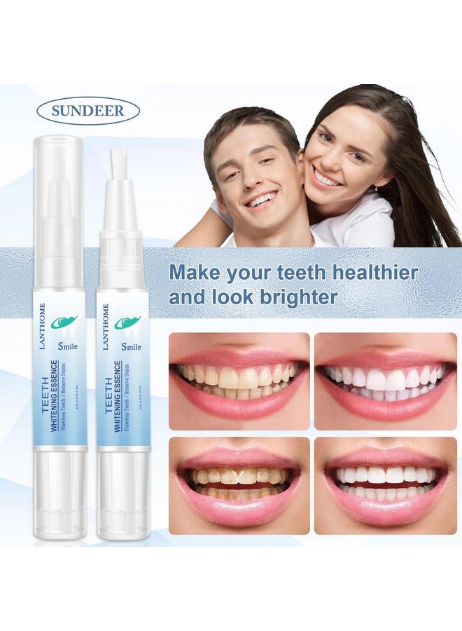 Generic Teeth Whitening Pen, Teeth Whitening Essence, Whitening Pen Gel, Teeth Whitening Essence Pen Reduce Yellowing, Cleaning Teeth Stains, Whitening Teeth For Family Travel, 3Pcs  - Image 4