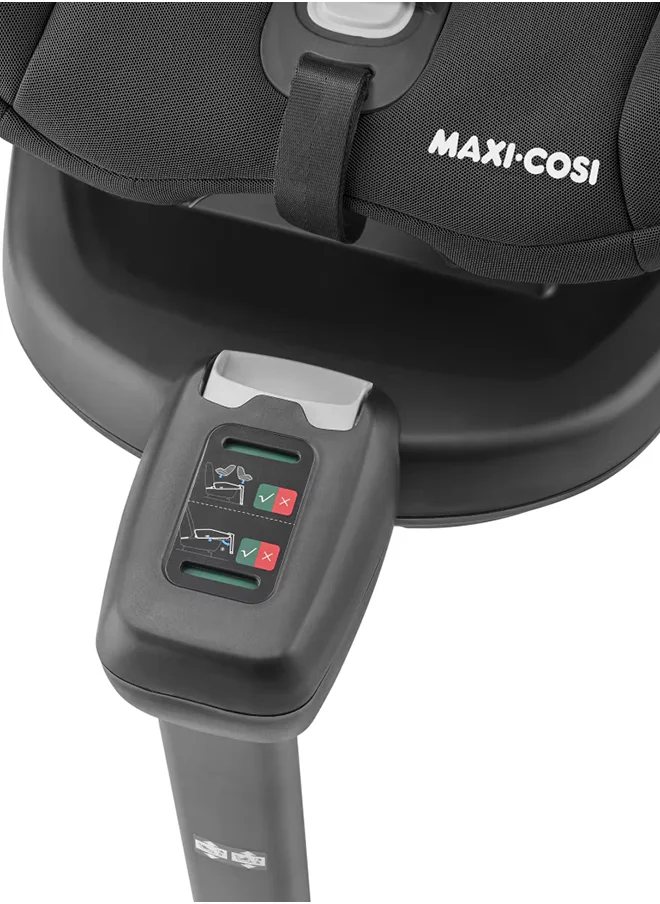 ماكسي كوزي Beryl  Car Seat With Base - Authentic Black, 0 To 7 Years, Upto 25 Kg