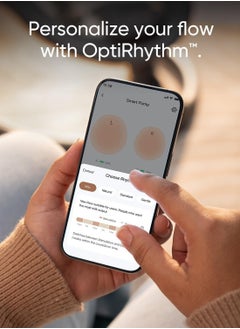 eufy eufy Wearable Breast Pump S1 Pro, Electric Hands-Free Breast Pump with Heating Technology, Portable Charging Case, App-Controlled Smart Rhythm, Hospital-Grade Suction, Leak-Proof and Ultra-Quiet  - Image 4