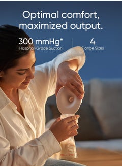 eufy eufy Wearable Breast Pump S1 Pro, Electric Hands-Free Breast Pump with Heating Technology, Portable Charging Case, App-Controlled Smart Rhythm, Hospital-Grade Suction, Leak-Proof and Ultra-Quiet  - Image 5
