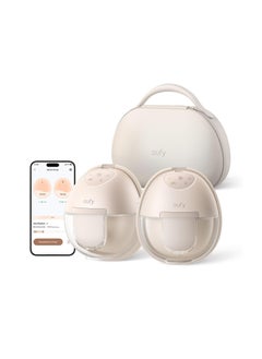 eufy eufy Wearable Breast Pump S1 Pro, Electric Hands-Free Breast Pump with Heating Technology, Portable Charging Case, App-Controlled Smart Rhythm, Hospital-Grade Suction, Leak-Proof and Ultra-Quiet  - Image 1