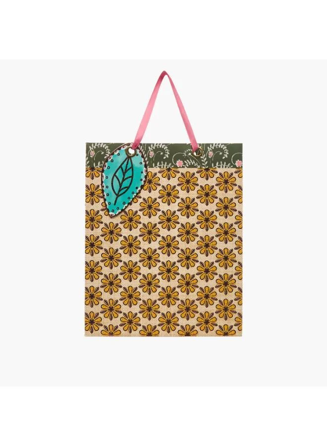 فايندز Findz Printed Paper Gift Bag - Large