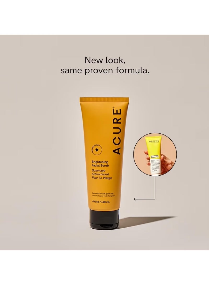 Acure Brightening Facial Scrub 118 Ml - Image 2