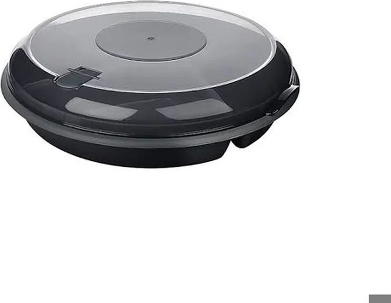 Hane216 3 Compartment Practical Breakfast Set with Lid 24X6 cm