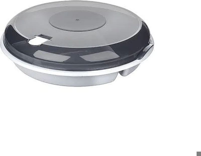Hane216 3 Compartment Practical Breakfast Set with Lid 24X6 cm