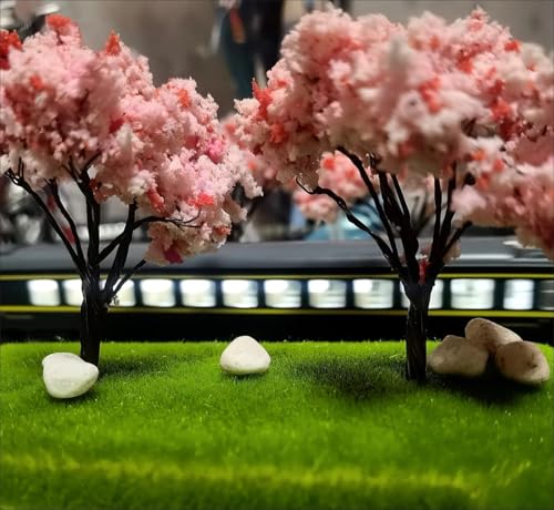 OrgMemory Model Grass Mat, (3pcs, 20"x20"), Model Railway Scenery for Model Scenery - Image 5