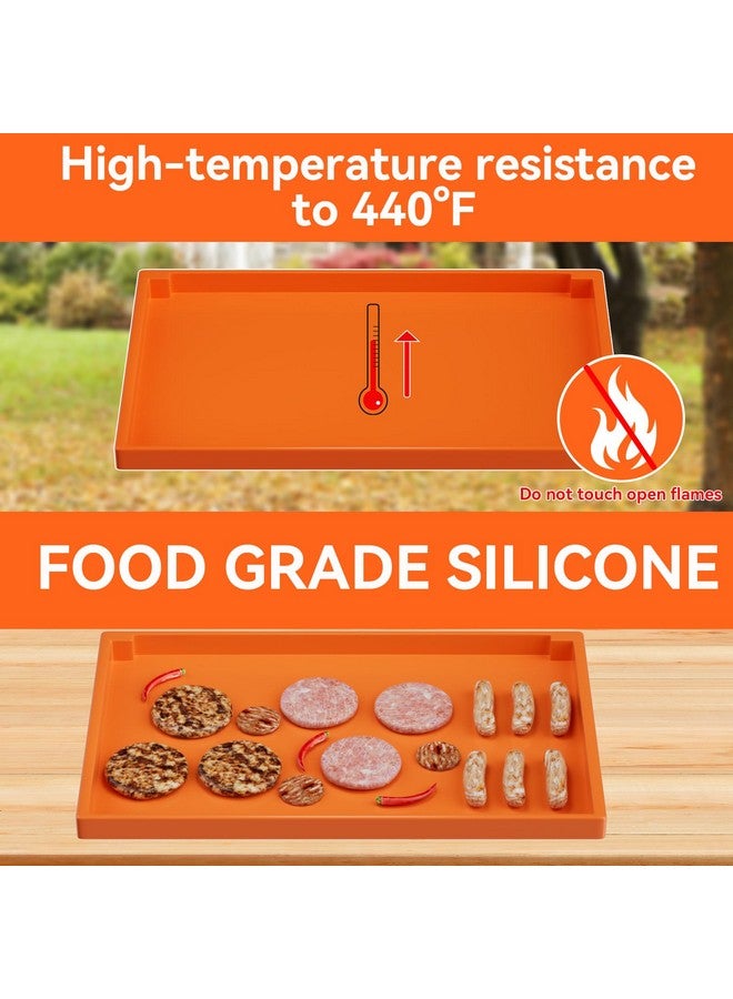 WEPSEN Griddle Mat for Blackstone, 36 Inch Griddle Cover for Blackstone Upgraded Edge-Full Cover Silicone Around Grill Mat and Grease Cup, Suitable for Grill 36" Blackstone 1554 1825 1984 1899 1923  - Image 3