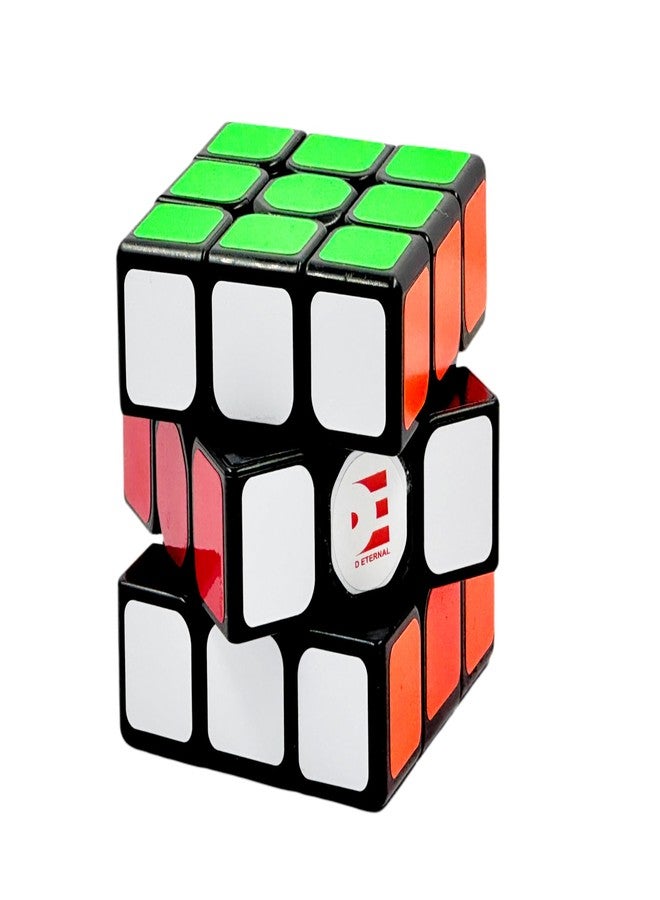 D ETERNAL Magnity Pro Magnetic 3M Cube 3x3 (Magnetic) Stickerless Magic Speed Magnet Cube Puzzle Game (Magnity PRO 3x3 Black) - Image 1