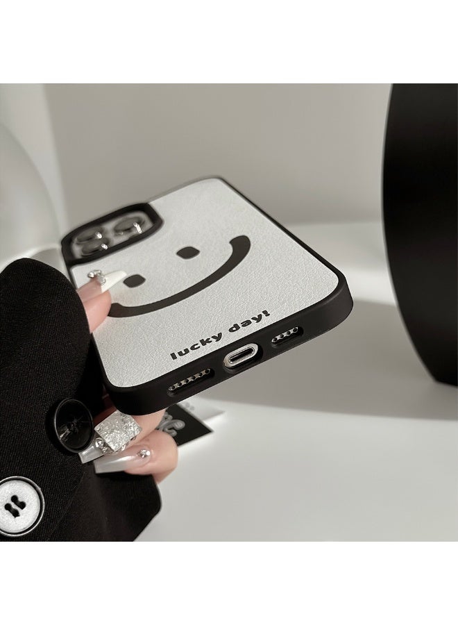 NIBEMINENT Healing Smile Protective TPU Case Cover For iPhone 16 Plus, Black - Image 2