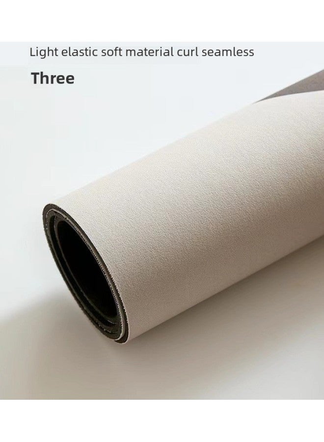 Mouse Pad Simple Cute Office Game Glue Special-shaped Mat Table Mat Small Rubber Small Fresh Thickened Non-slip Small White-Pattern:25x22cmCE  - Image 3