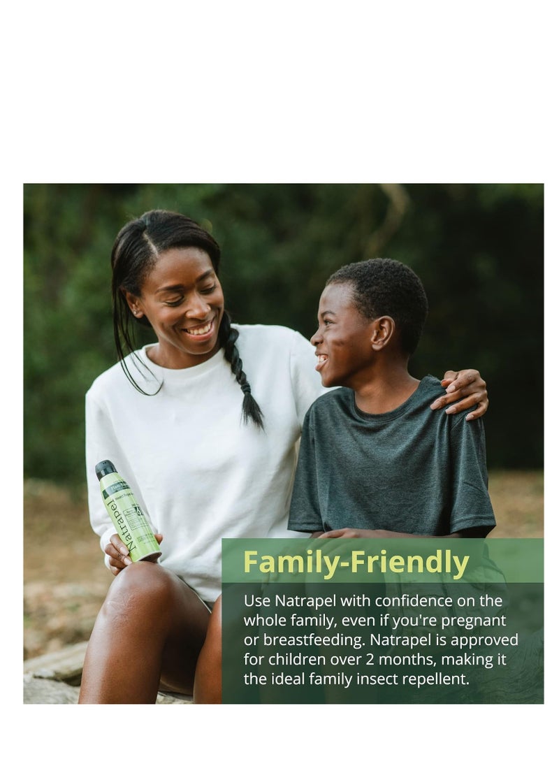 Natrapel Natrapel Tick & Insect Repellent Eco-Spray - Bug Spray with 20% Picaridin - Family Protection Against Mosquitoes, Ticks & More - Up to 12 Hours of Protection - 6 oz (2 Pack)  - Image 5