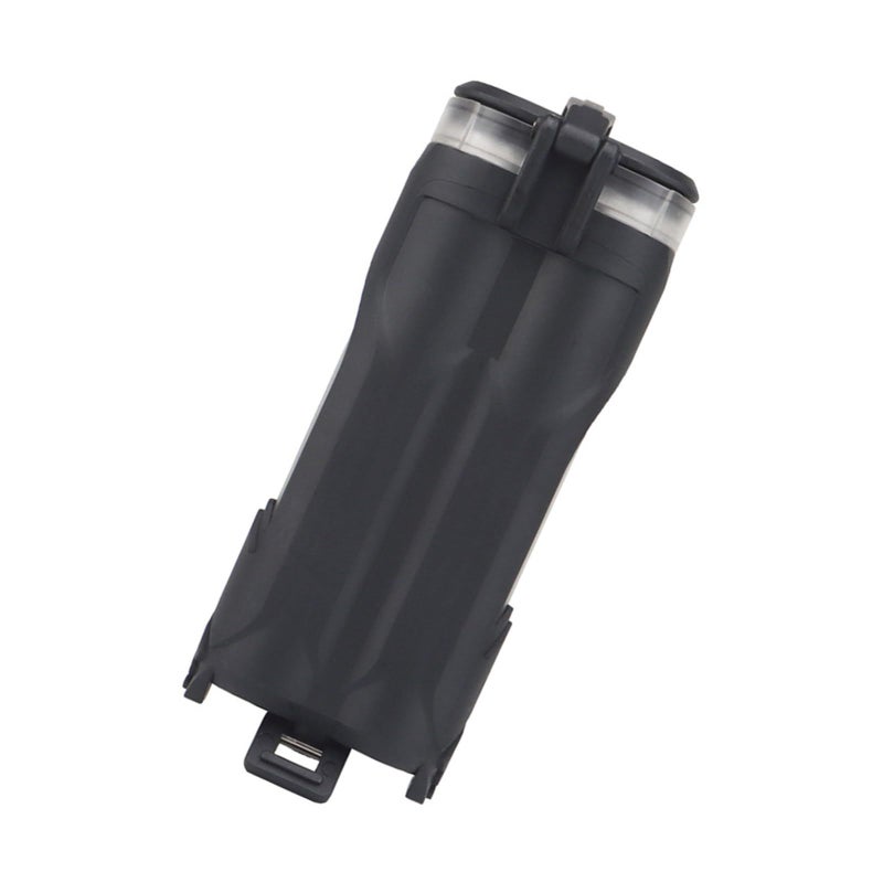Black Multifunctional Double Storage Case For Lightweight Battery Organizers - Image 2