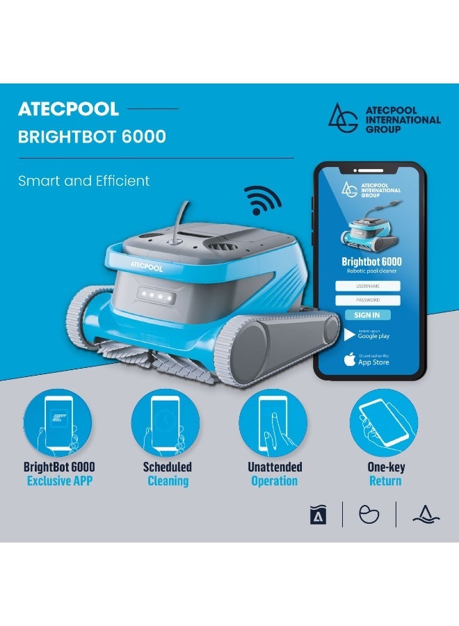 اتيكبول منظف ​​حمامات السباحة الآلي برايتبوت 6000 من أتيكبول - Image 1