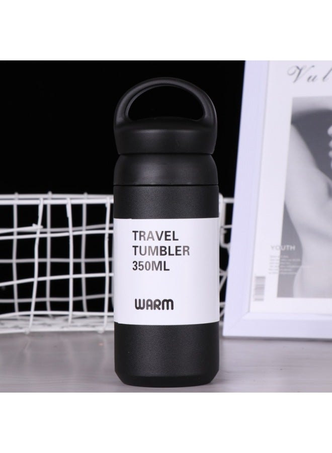 Style Simple Fashion Business Portable Stainless Steel Vacuum Thermos Cup Harajuku Student Tea Coffee Cup