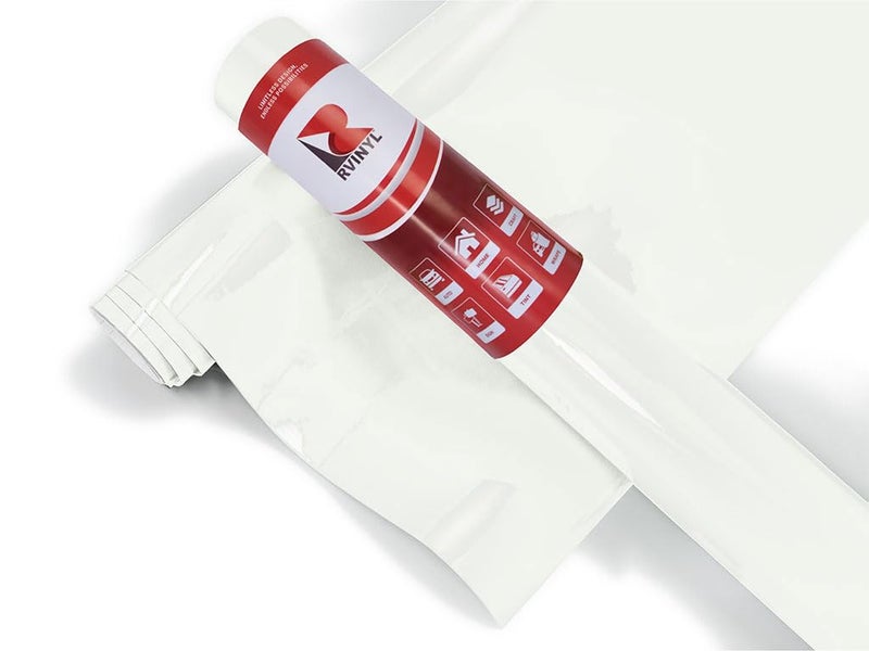 3M 2080 Series G10 Gloss White Dual Cast Thick Vinyl Car Wrapping Film 1ft x 1ft 1sq ft Bubble Free Vehicle Sheet Roll