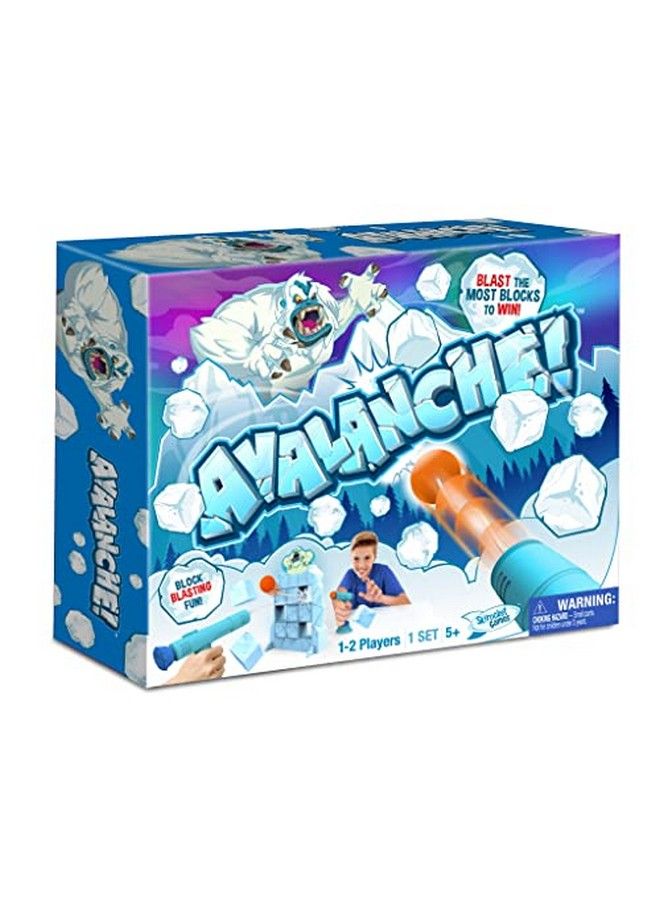 skyROCkEt لعبة ألعاب الانهيار العائلي - لعبة لوحية للأولاد والبنات، لعبة إطلاق قذائف مدفعية تنافسية لـ 12 لاعبًا من عمر 5 سنوات فما فوق - Image 1