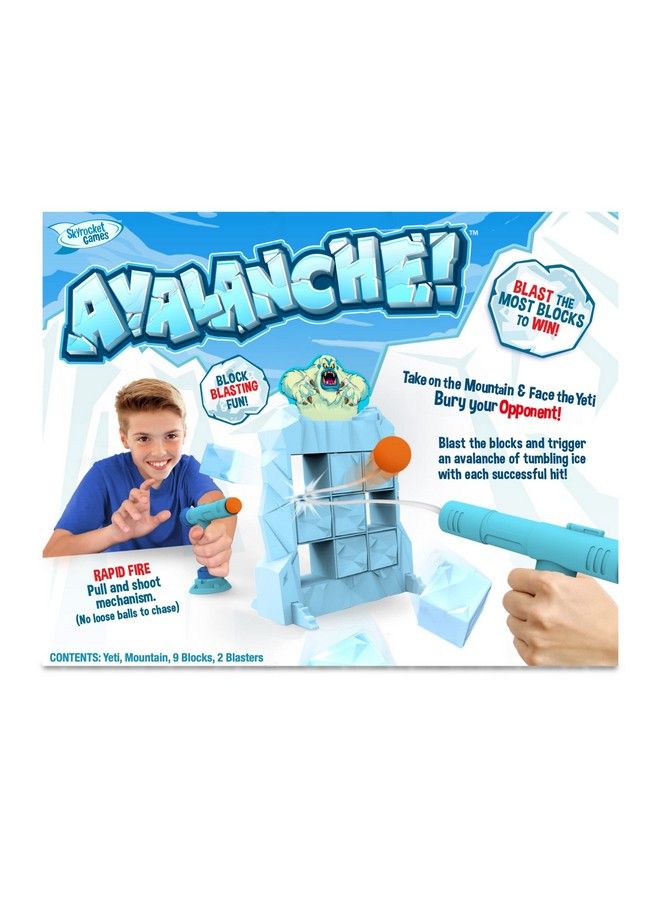 skyROCkEt لعبة ألعاب الانهيار العائلي - لعبة لوحية للأولاد والبنات، لعبة إطلاق قذائف مدفعية تنافسية لـ 12 لاعبًا من عمر 5 سنوات فما فوق - Image 4