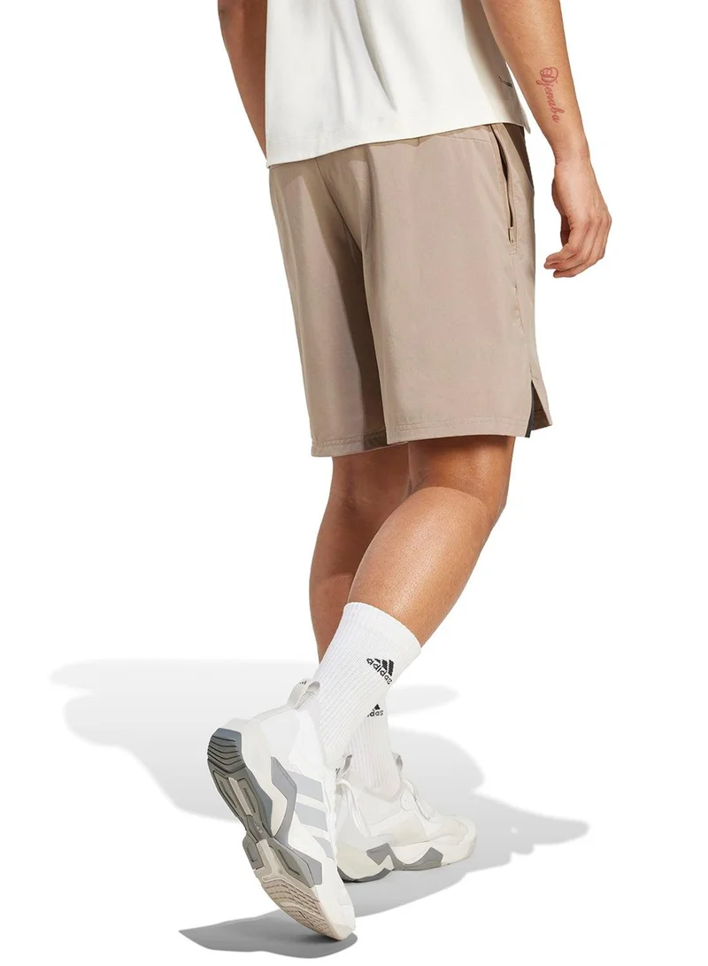 Adidas D4T Short Brown Training Shorts For Men XS 7"
