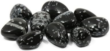 Snowflake Obsidian Tumble Stone (20-25mm) 5 Pack