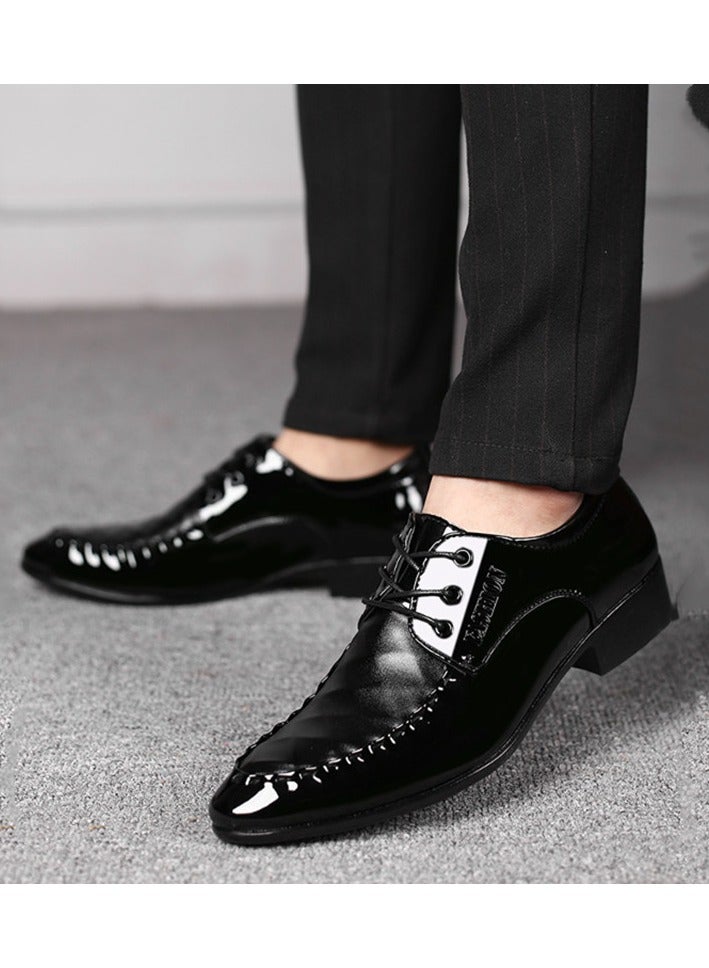 Versatile Retro Casual Leather Shoes