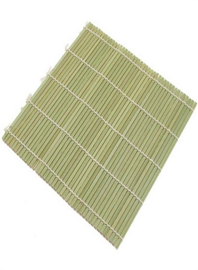 Craftacious Natural Bamboo Sushi Mat Cum Table Place Mat with Chopsticks (Sushi Mat with Steel Chopsticks, Pack of 1 Mat & 1 Pair Chopstics) - Image 4