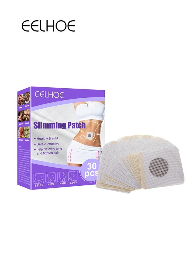 EELHOE Slimming Patch,Healthy & Mild,Safe &Effective , Help Detoxify Tone and Tighten Skin,Slimming Body Sculpting Stickers 30 Pcs  - Image 1