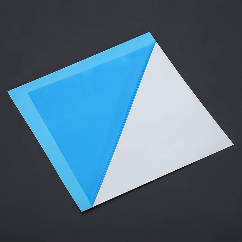 Self Adhesive Square Mirror Tiles 16Pcs PVC Wall Stickers For Home Decor DIY Craft - Image 2