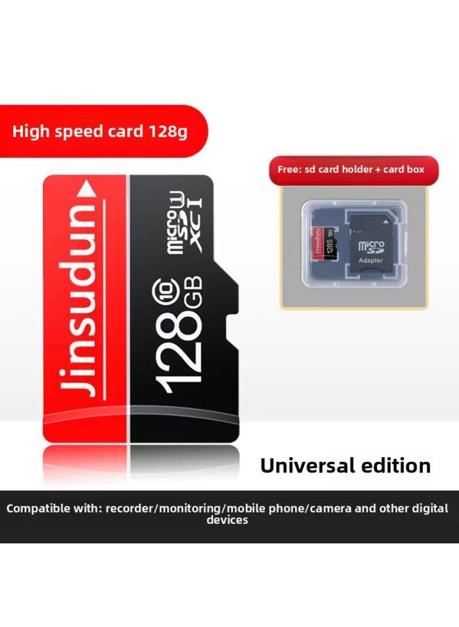 Driving Recorder 128g High-speed Memory Card 64gsd Card Monitoring Camera 32g Memory Card Camera Mobile Phone-Color:【recorder/monitoring/mobile Phone/camera】 128g High-speed Card-Capacity:Official Standard