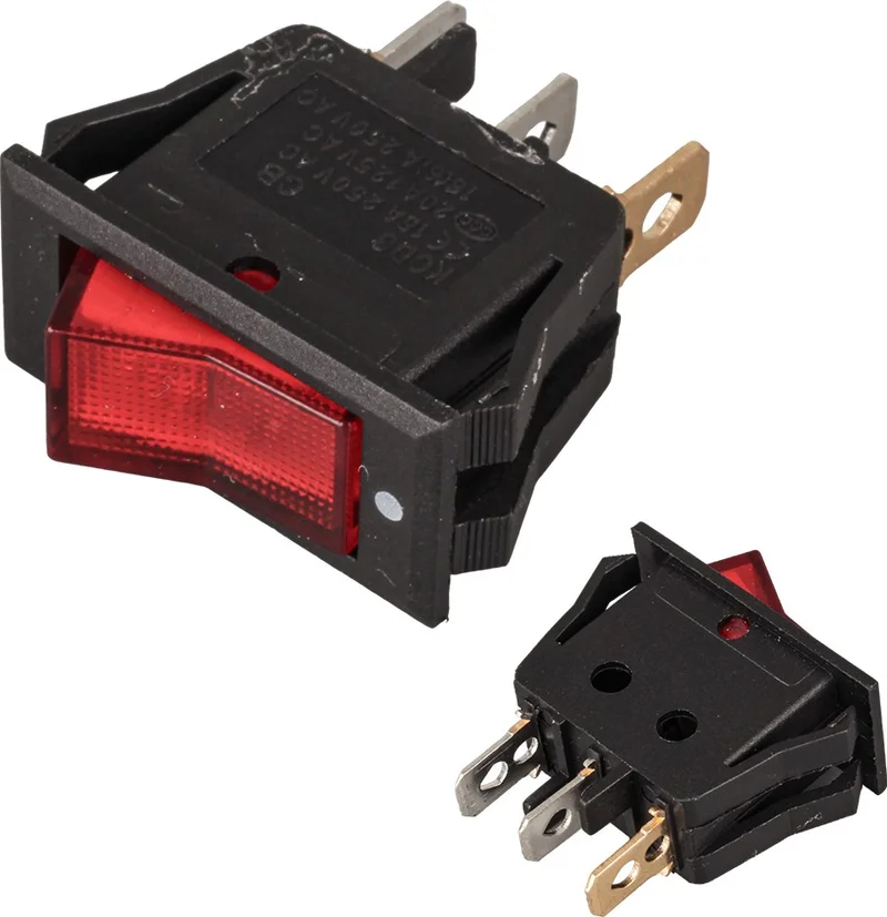 AYT IC-113-8 Single Key Illuminated On Off On Off Button Button
