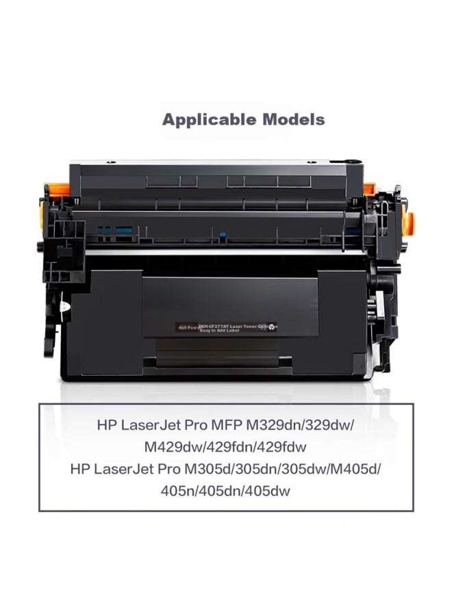Deli Cf277A Toner Cartridge Compatible With Hp M329Dw Toner Cartridge 405D/429Dw/M429Fdw/305Dn/329Dn/405Dw Printer Toner Cartridge High Capacity 4000 Pages - Image 1