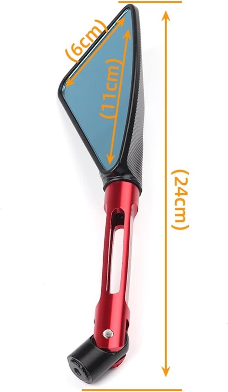 QASULER CNC Aluminum Rearview Mirrors for MT-10 - Image 2