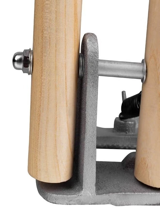 CA Sports Wooden Cricket Wicket Stumps with Spring Stand - Image 5